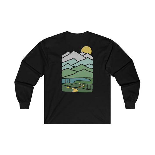 Green Mountains Long Sleeve Trail Tee